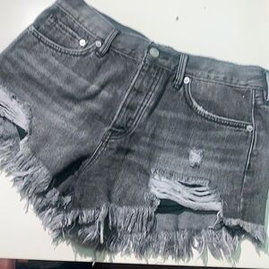 Free people hi waisted shorte